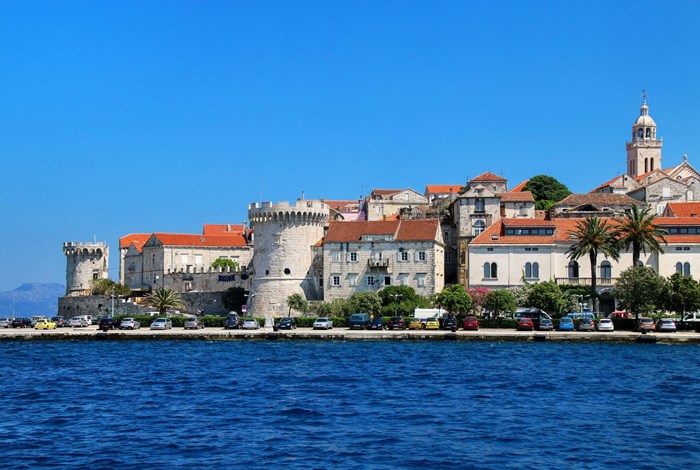 Fortifications around Korcula town