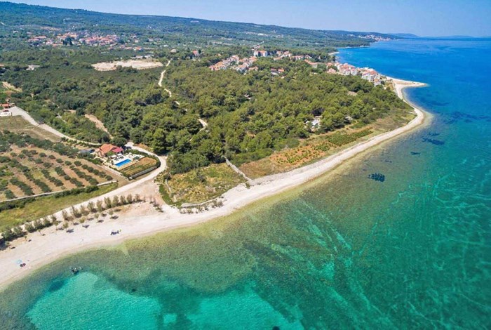 Mirca beach and village