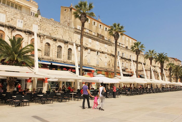 Split and the walls of Diocletian