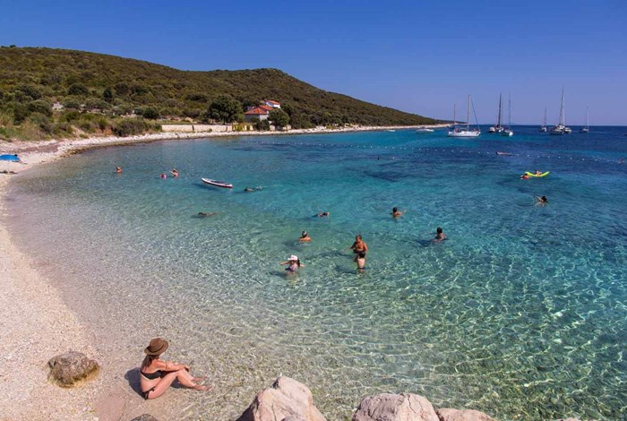 Premuda island beach(photo: Zadar Tourist Office)