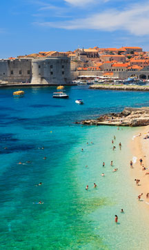 Dubrovnik beach