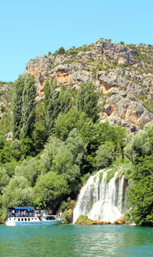 Krka Roski Slap waterfall