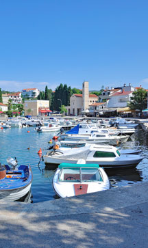 Malinska harbour