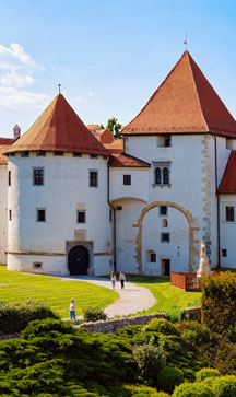 Varazdin old town castle