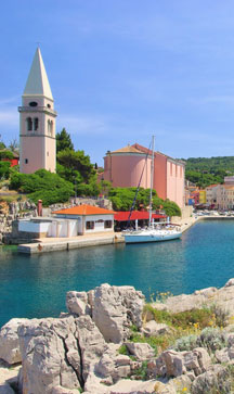 Veli Losinj harbour