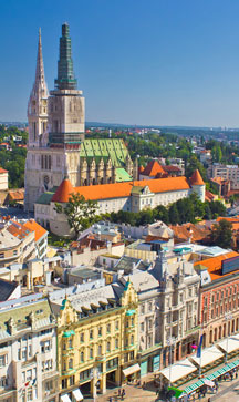 Zagreb city square