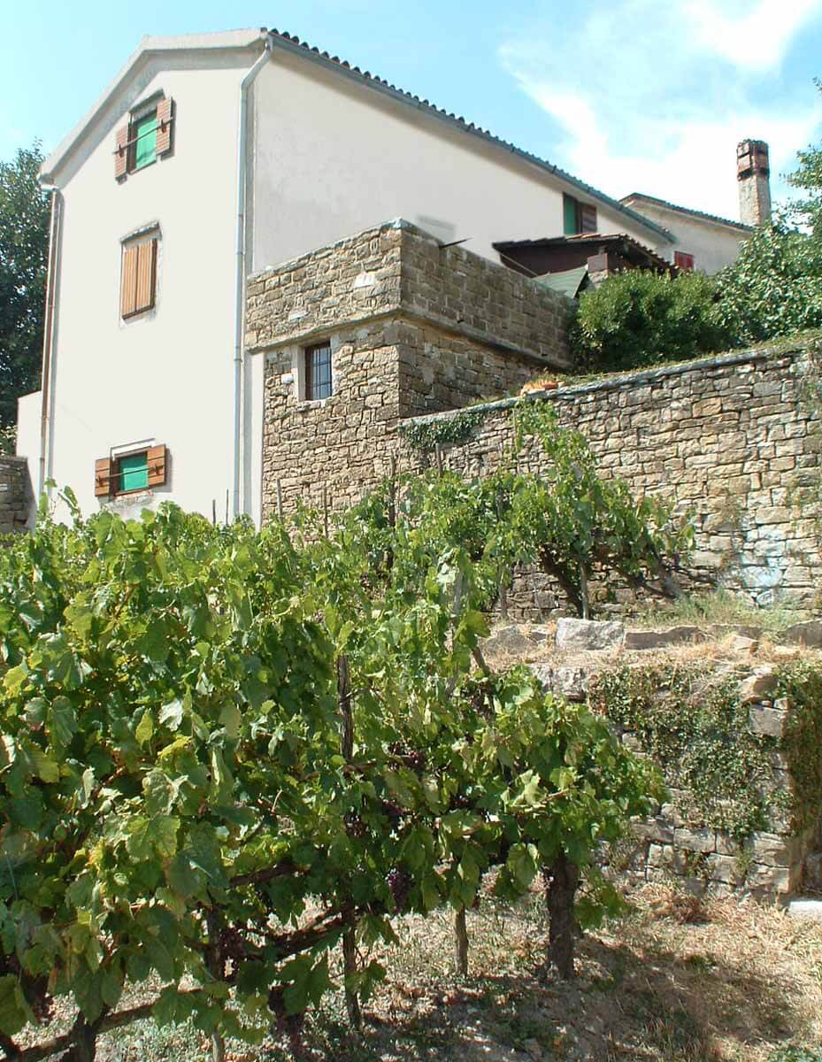 Casa della Vigna in Oprtalj, North Istria Croatian Villa Holidays