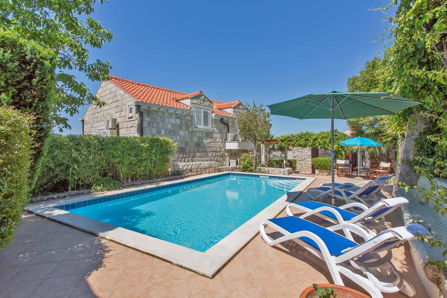 Villa Maestral Duo In Dubrovnik Southern Dalmatia Croatian Villa Holidays