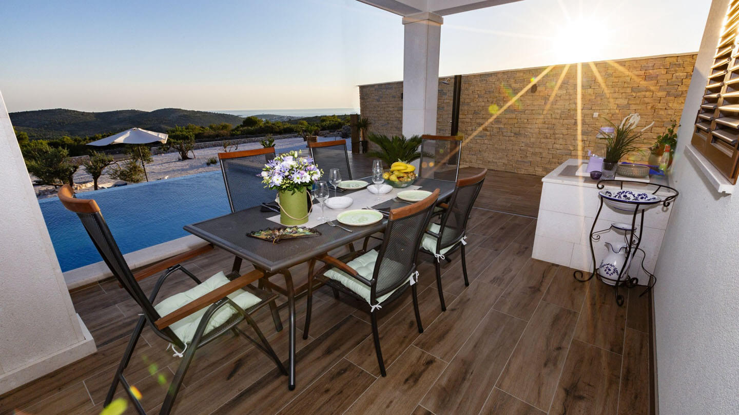 Villa Sunset in Rogoznica, Central Dalmatia | Croatian Villa Holidays