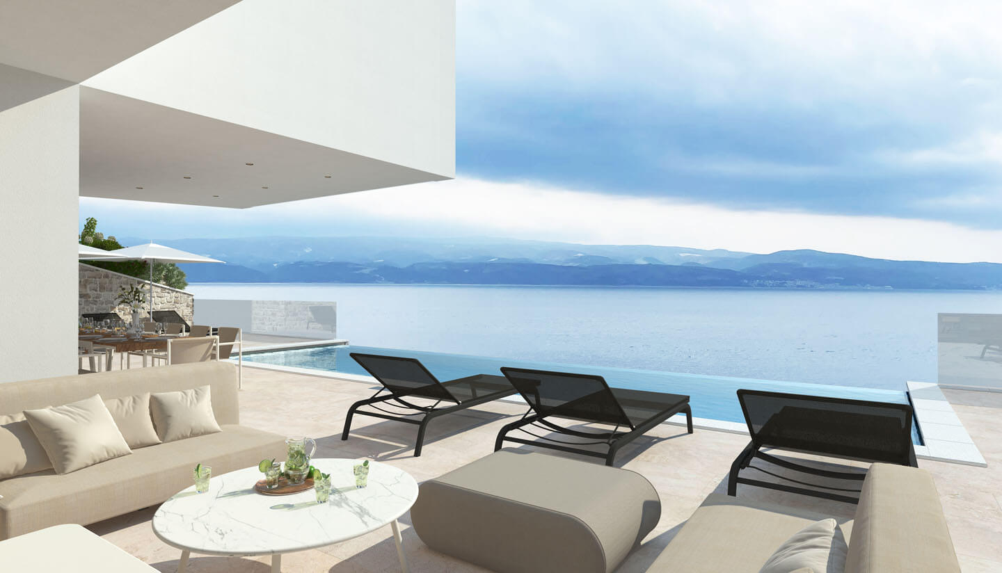 Villa Nadia, Omis