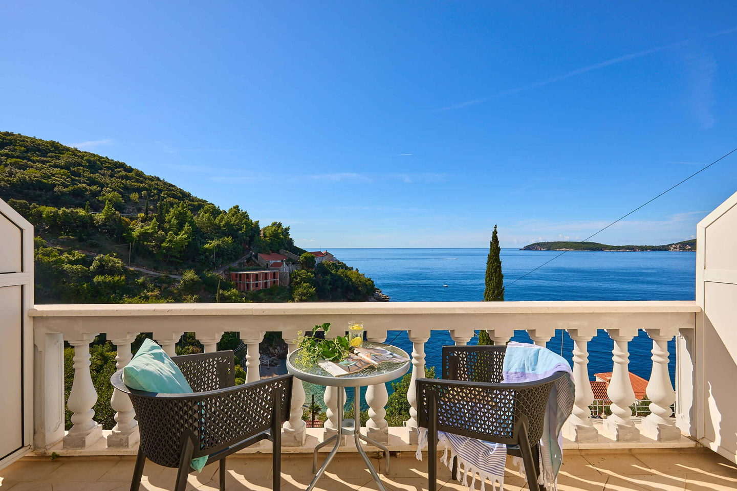Exceptional view from the balcony