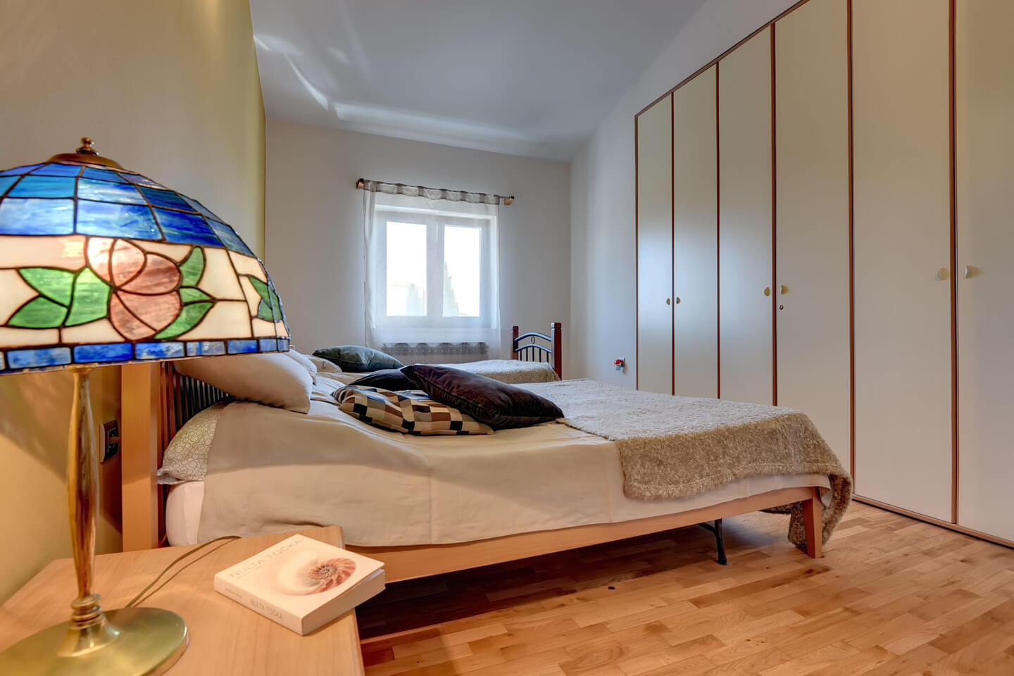 First double bedroom with large wardrobe