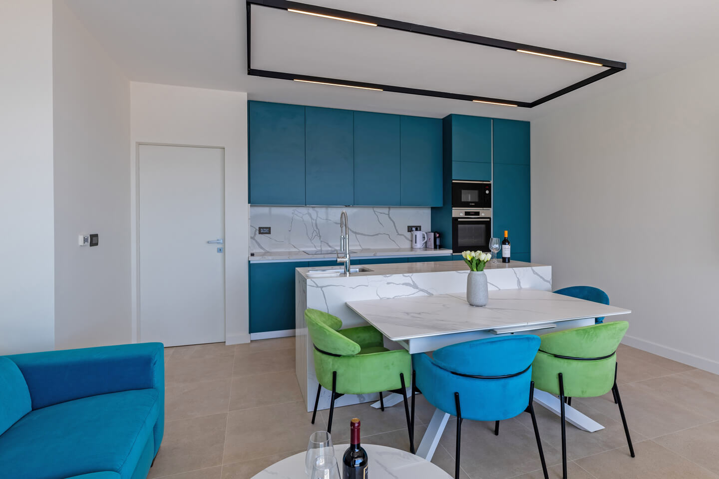 First floor kitchen dining area