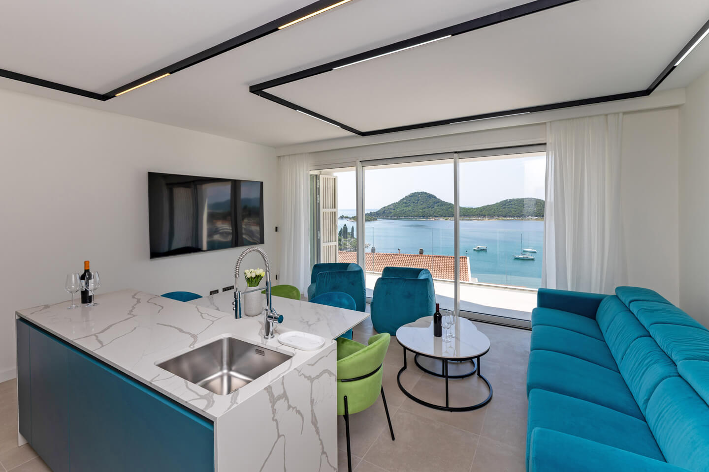 First floor open plan living area