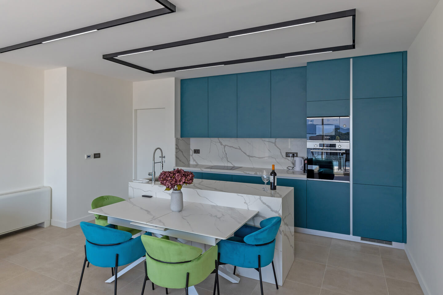 Ground floor kitchen dining area