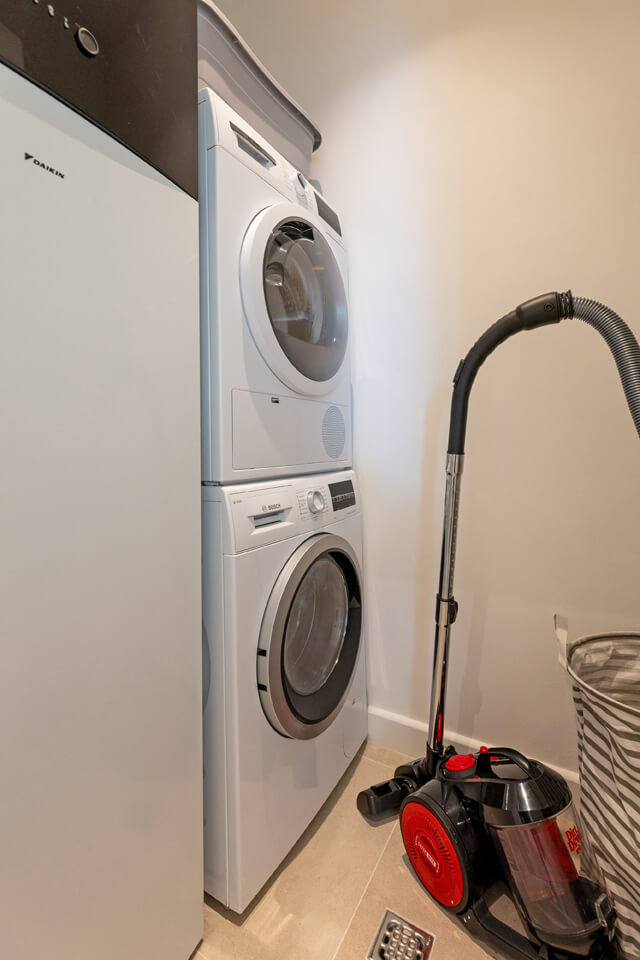 Ground floor utility area