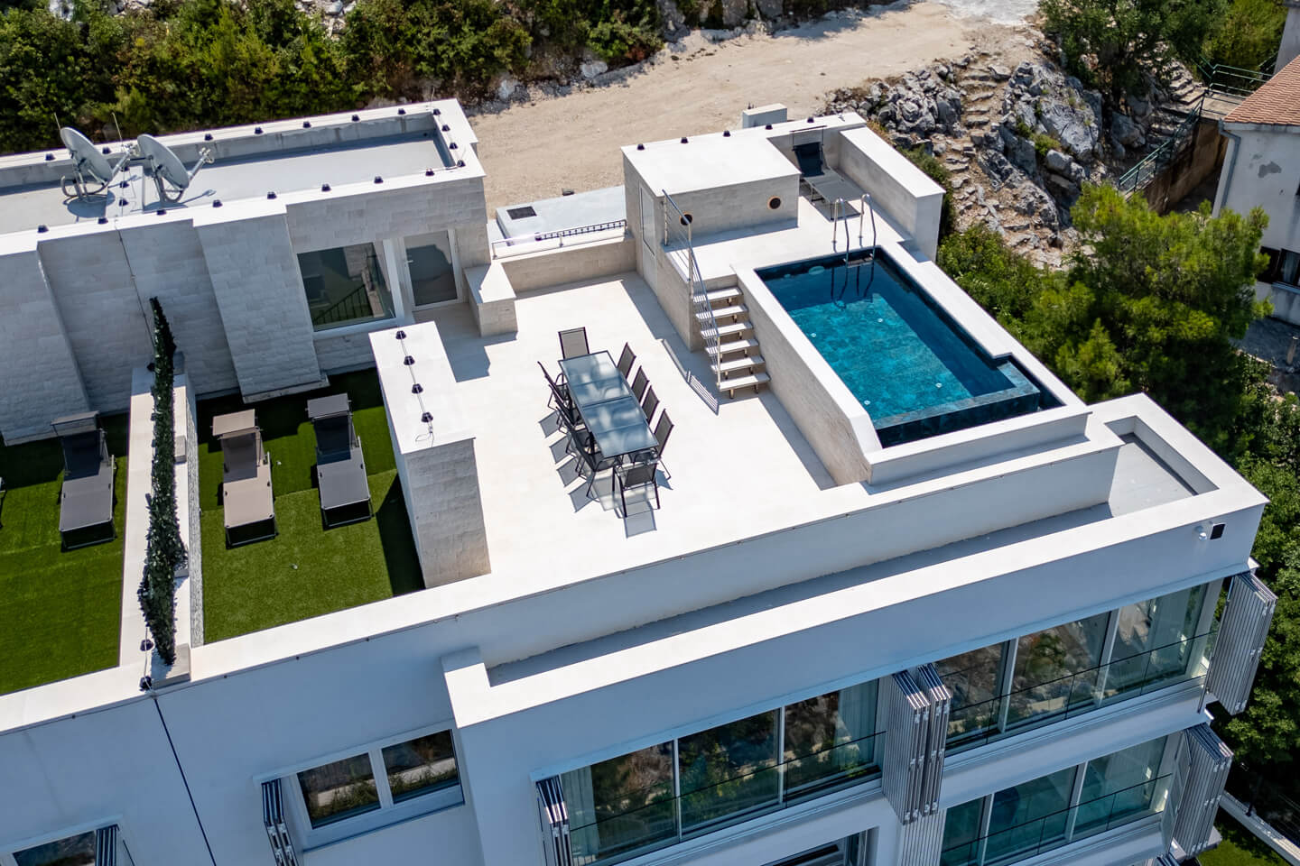 Roof terrace