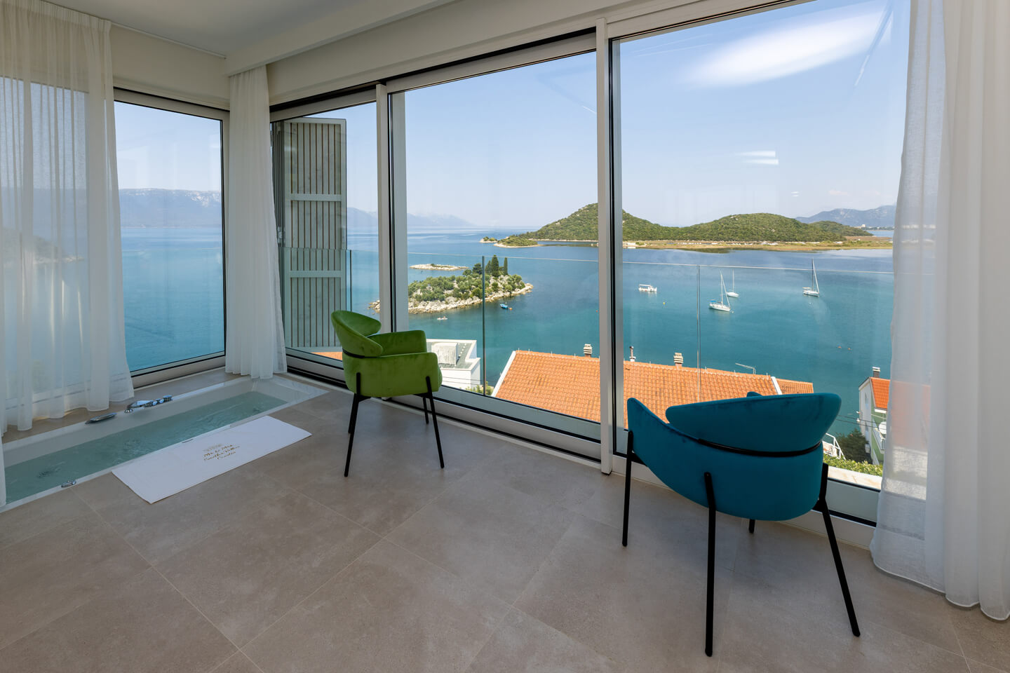Second floor bedroom 1 relax and admire the view