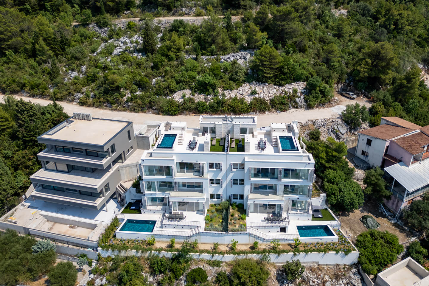 Villa (on the right)