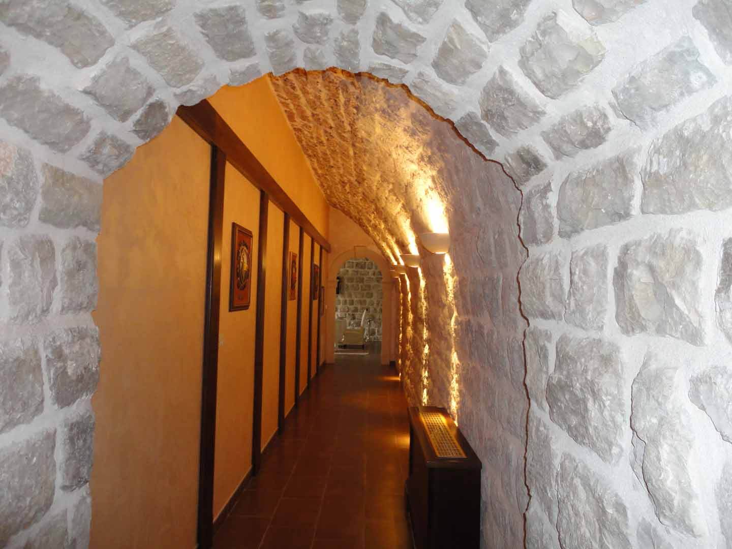 Hotel corridor