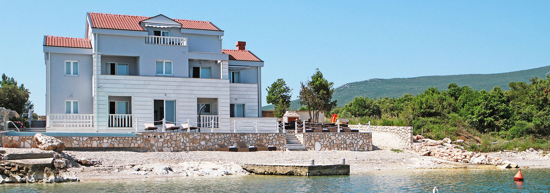Beachfront Villas To Rent In Croatia Croatian Villa Holidays
