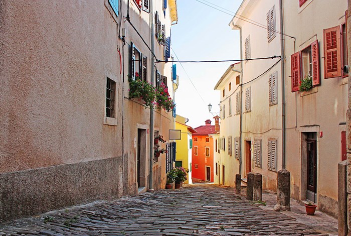 Srreet in Buzet
