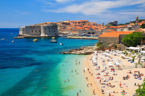 Dubrovnik beach