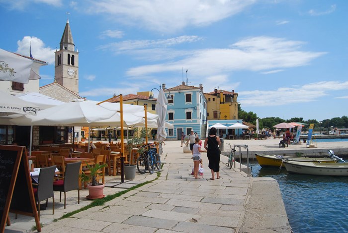Fazana harbour front
