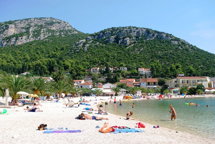 Klek beach