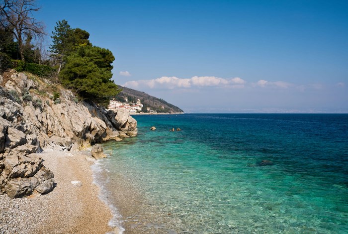 Beach near Lovran