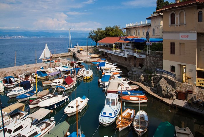 Lovran harbour