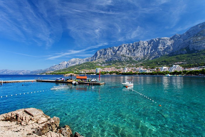 Makarska coastline