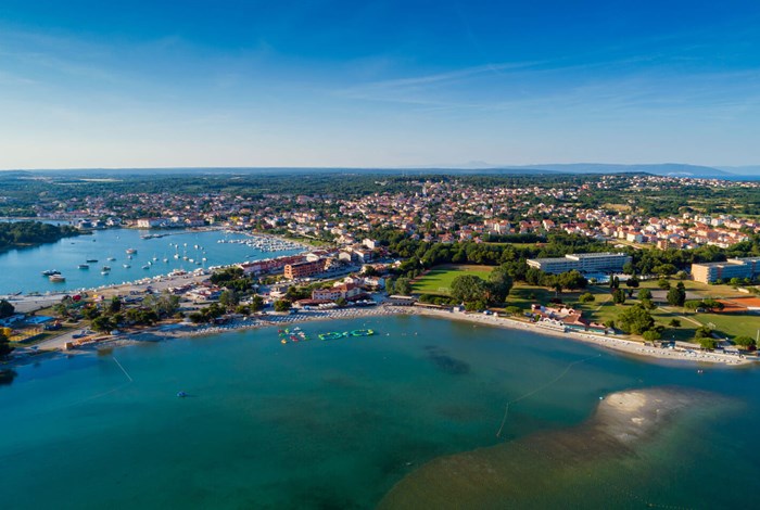 Medulin aerial view