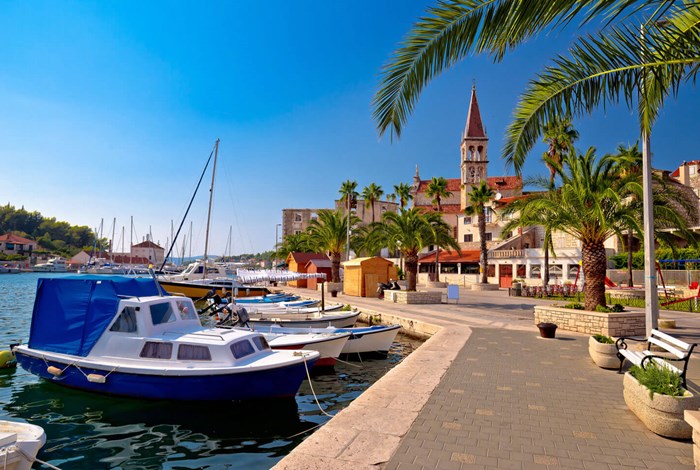Milna harbour front