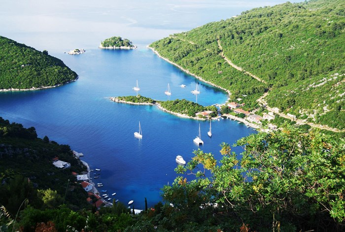 Okuklje bay on Mljet island