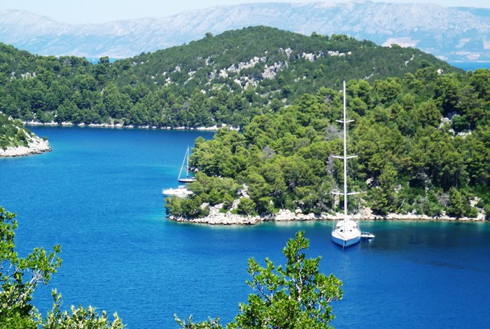 Polace bay on Mljet