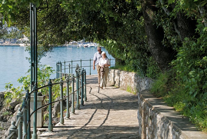 The Lungomare; a famous coastal path 