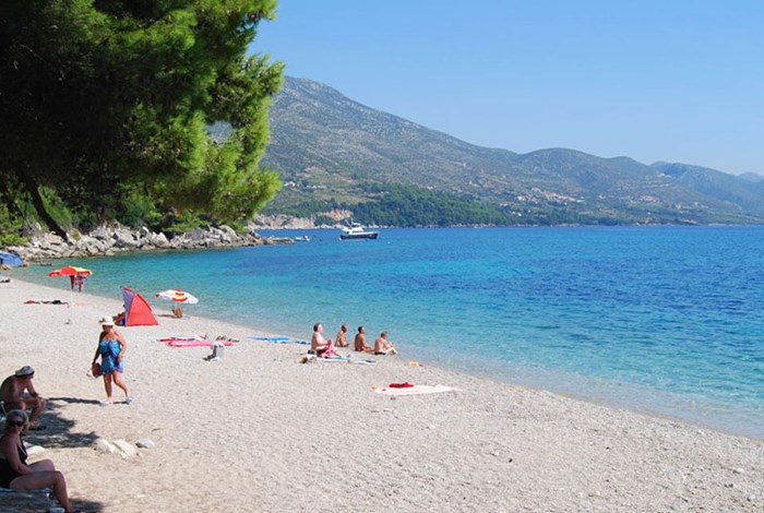 Orebic beach