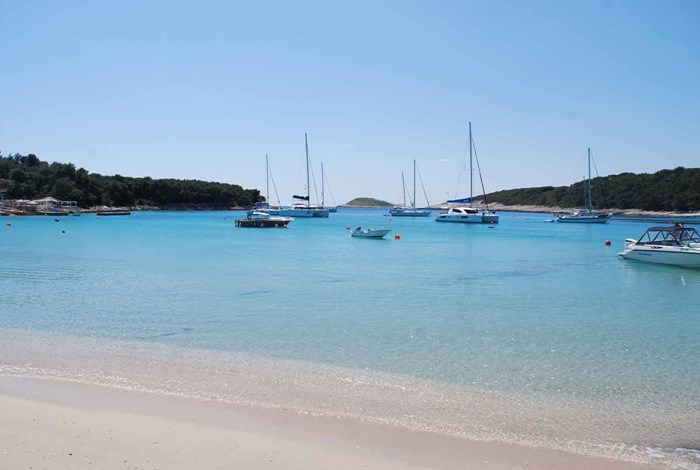 Beach on Pakleni islands