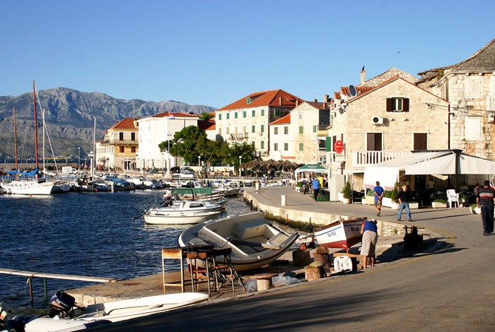 Postria harbour - fishing boats
