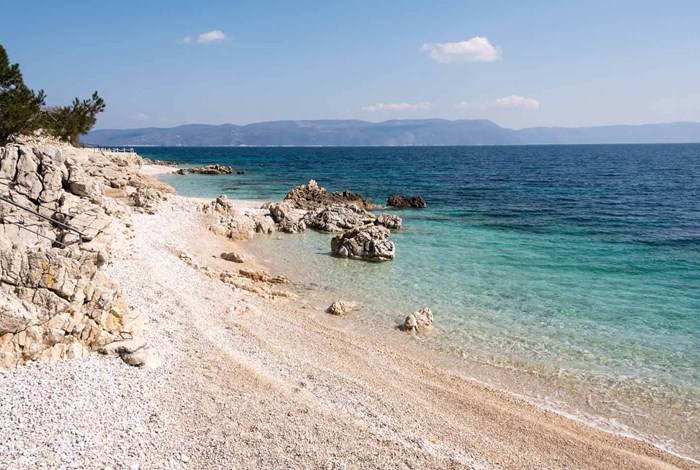 Beach near Rabac