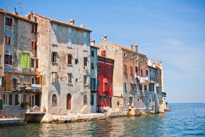 Old houses of Rovinj