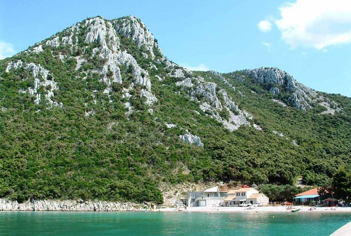 Delightful bay and beach on north coast of Hvar