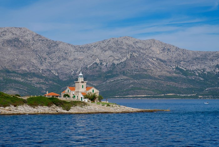 Lighthouse on the eastern tip of Hvar