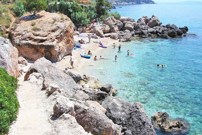 Sveta Nedelja beach