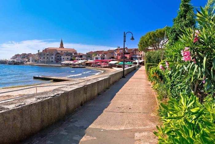 Coast path in Umag