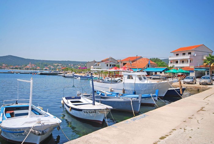 Fishing boat harbour