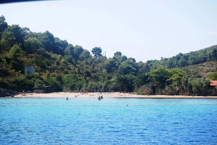 Stoncica bay sandy beach