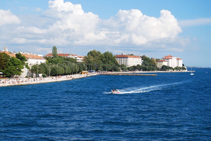 Zadar waterfront