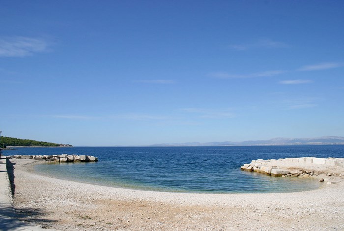 Brac island beach